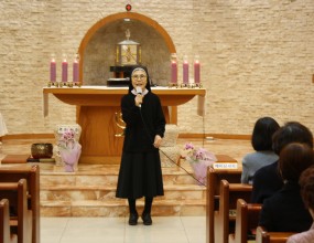 찬미예수님, 2026년 3월 1일 권옥주M.안나,황보금숙M.카타리나 수녀님 환영식 사진입니다.